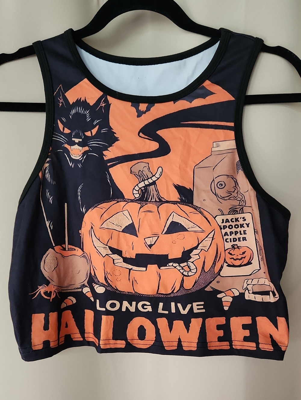 Long Live Halloween Crop Top